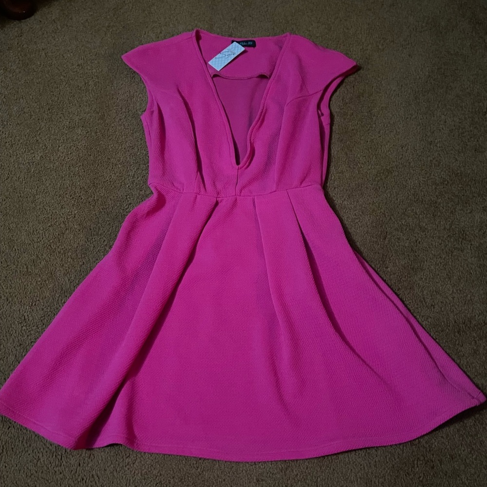 NWT Cals pink sleeveless dress S